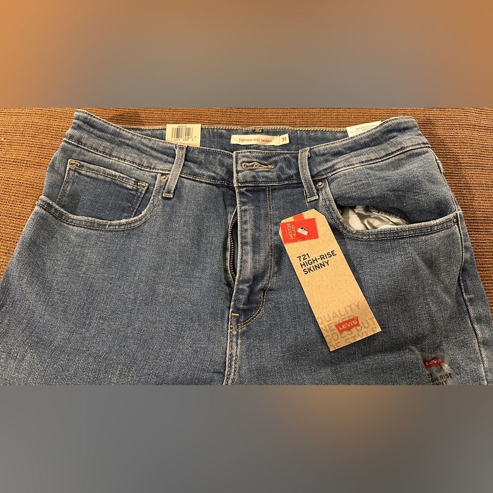 Levi's Women’s 721 High Rise Skinny Jeans